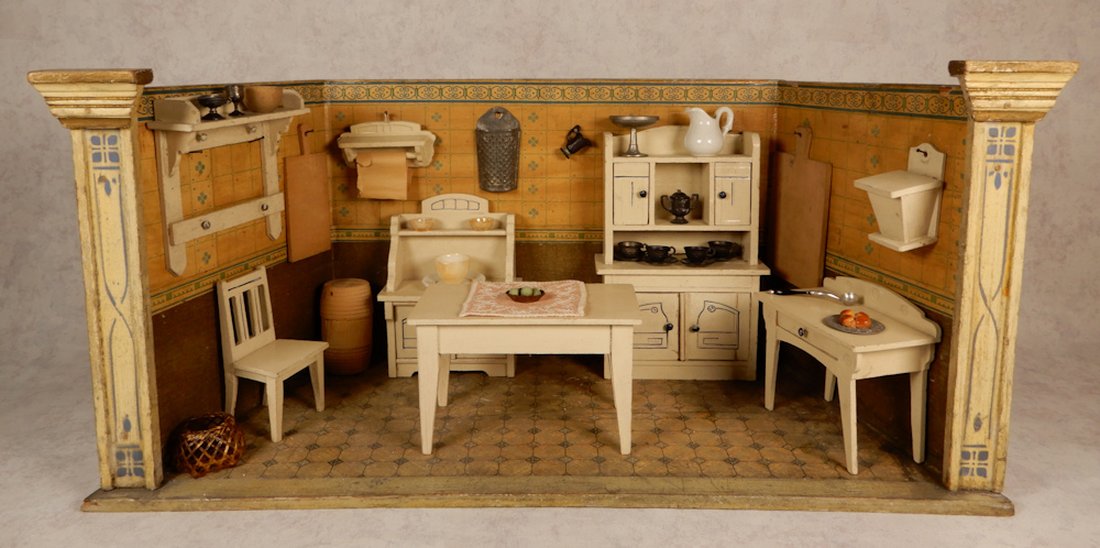 Vintage dolls house store furniture for sale